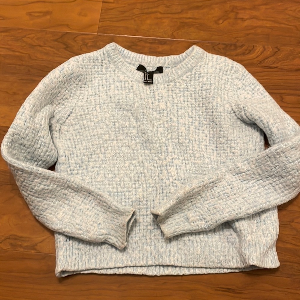 Forever21 light blue sweater